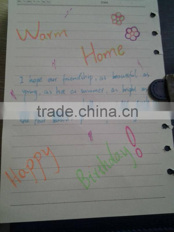 2014 new production chinese supplier 12 colors pastel gel pen