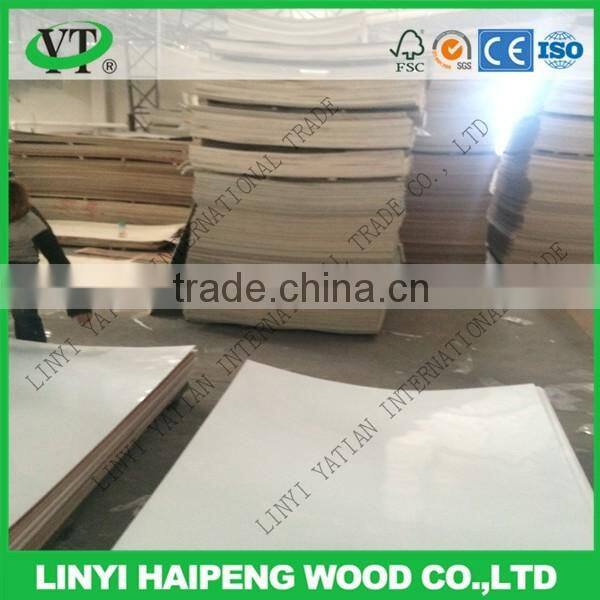 Polyester paper overlay plywood board for Inner home decoration