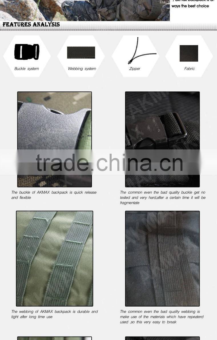 high quality army tactical outdoor bag