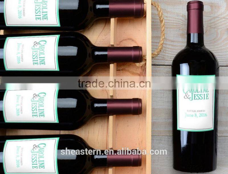 Customed Wine Label Printing
