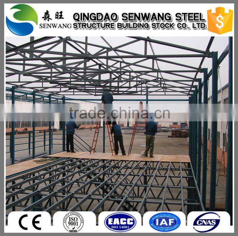 Worldwide Delivery windproof workers Steel Prefab House