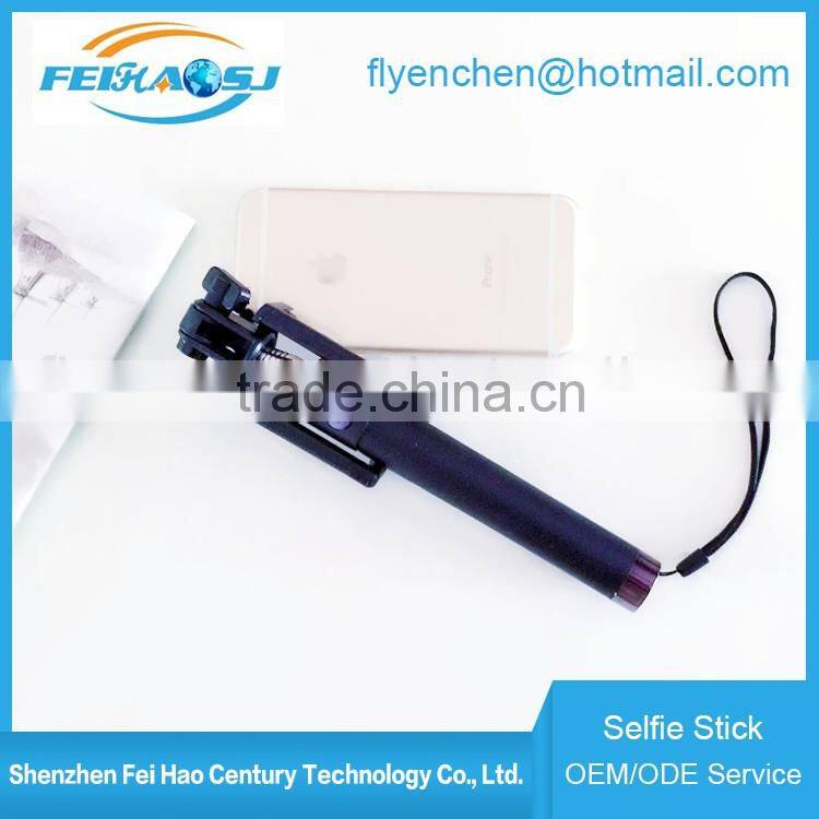 Colorful selfie stick for cell phone tripod selfie stick wireless monopod selfie stick