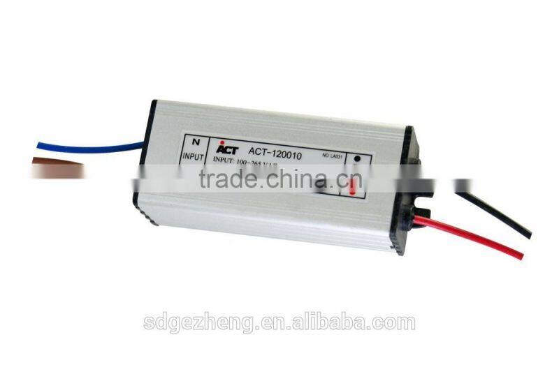 SAA CE FCC TUV approved 12Vled driver constant voltage power supply IP67waterproof led driver