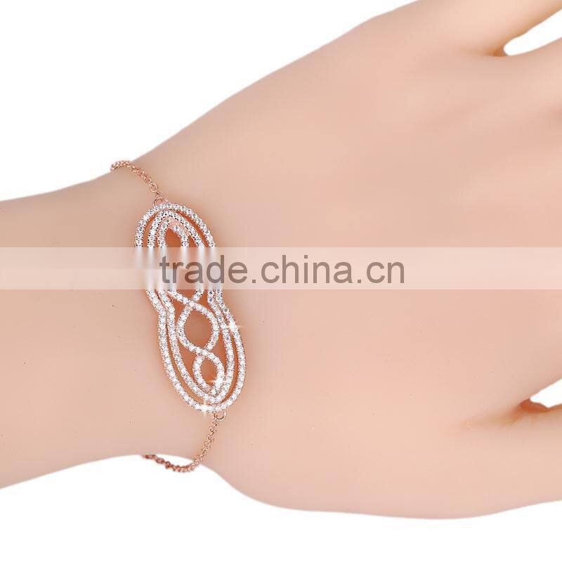 CYW Hot selling silver bracelet with low price