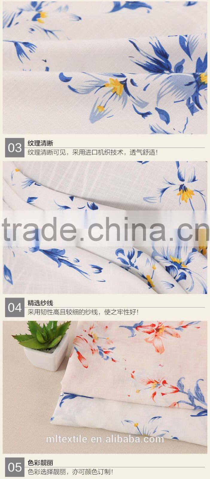 wholesale antibacterial rayon linen stretch fabric
