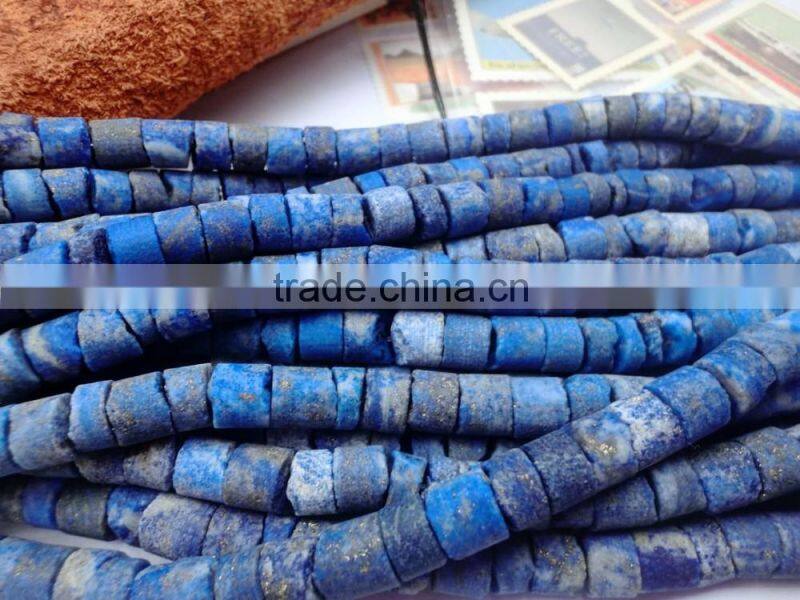 We have A,AA,AAA and Natural lapis Center Drilled Rough Coin Beads , loose semi lapis rough coins