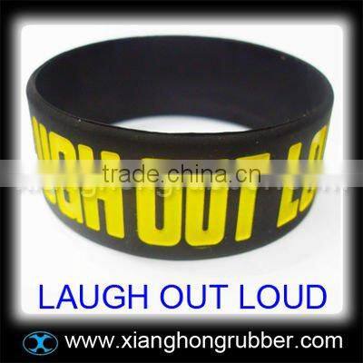 Eco-friendly customed silicone wristband