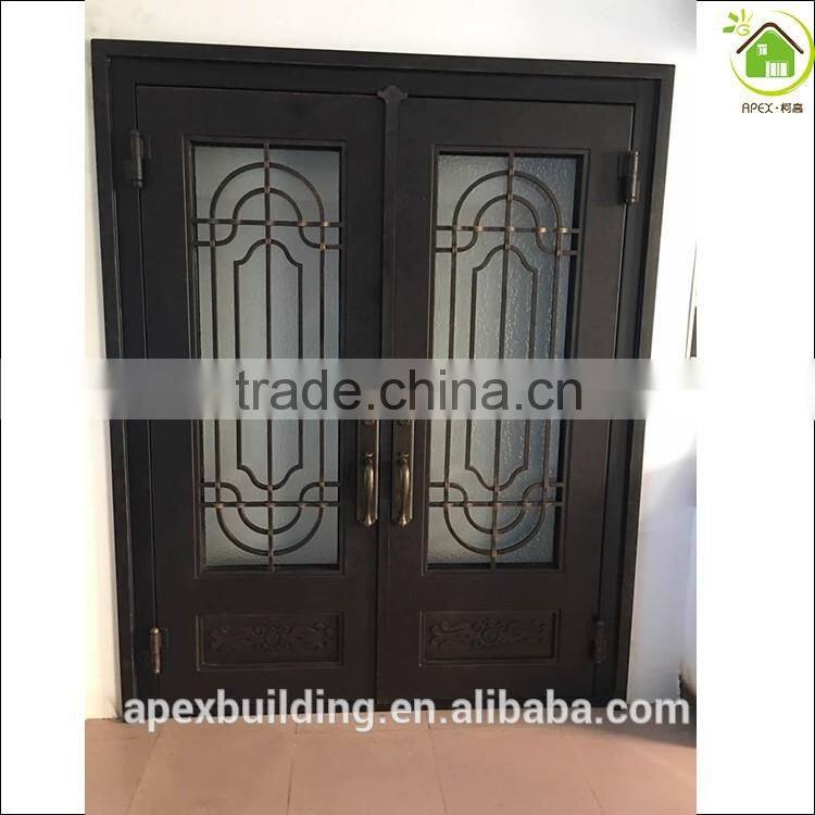 door iron gate design double door