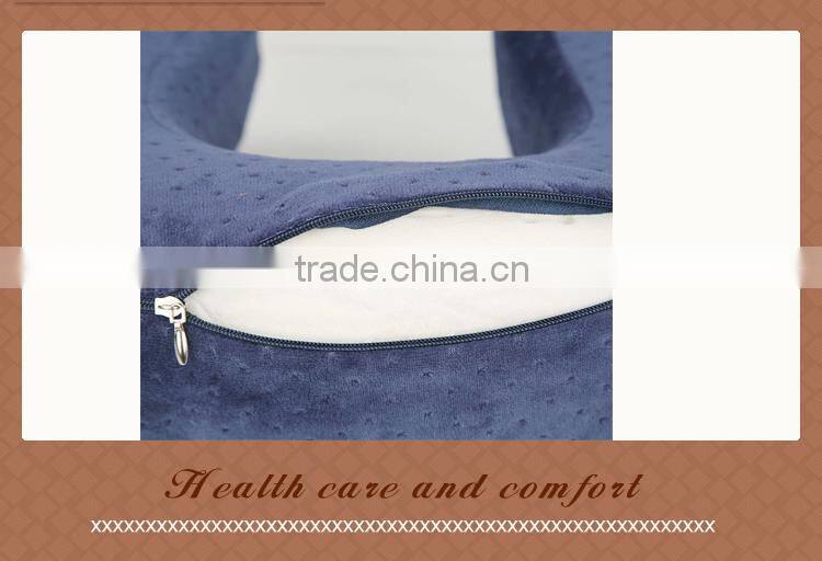 comfortable portable amazinglist zipper u-model structur foam Pillow