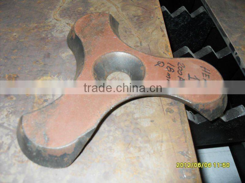 Heavy duty metal cnc plasma bevel cutting