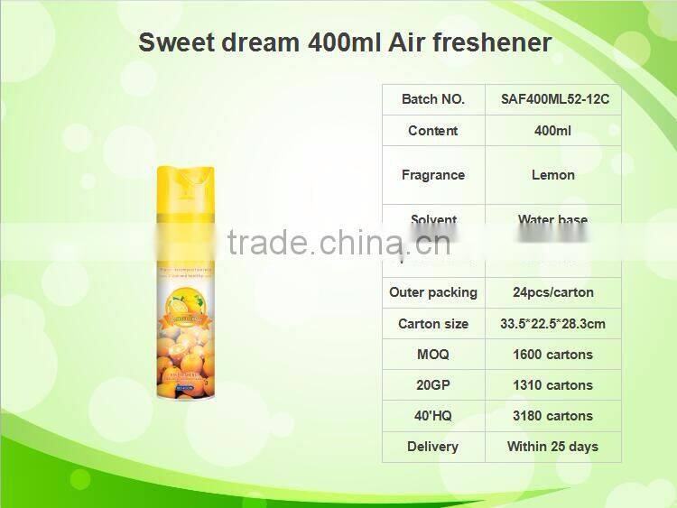 Rose scented 300 ml , air freshener spray