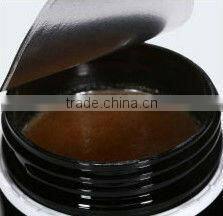 500ml Square PET Black Honey Bottle with Food grade