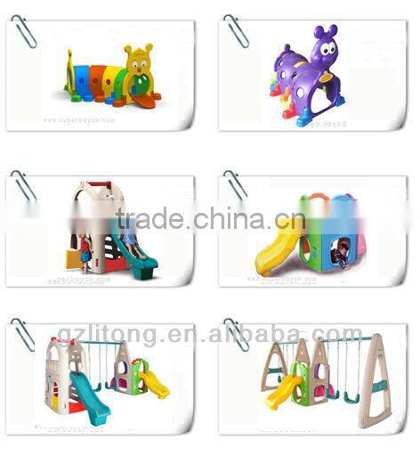 Four Seats Fantastic Slide Swing Set 7-15a