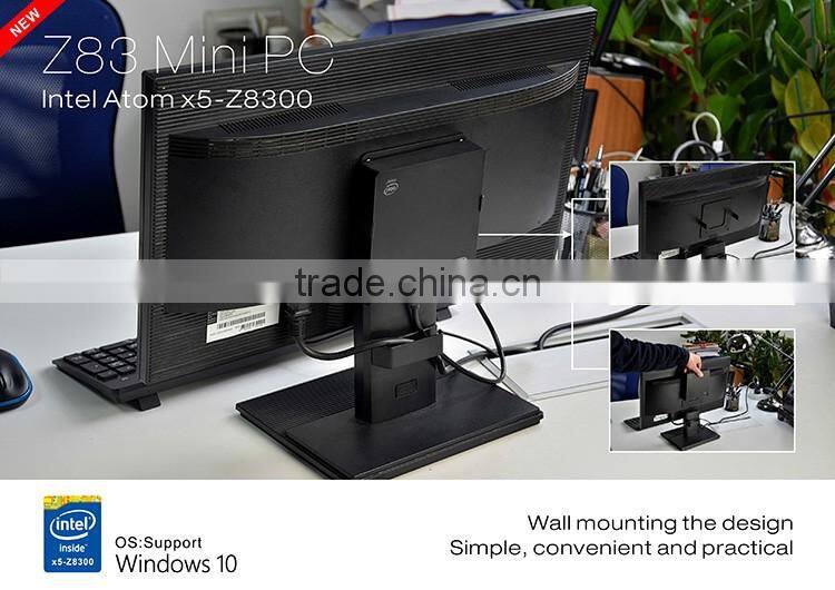 Z83 Windows 10 Intel HD 4K 32GB Mini PC Set Top Box Dual WIFI Bluetooth Media Player