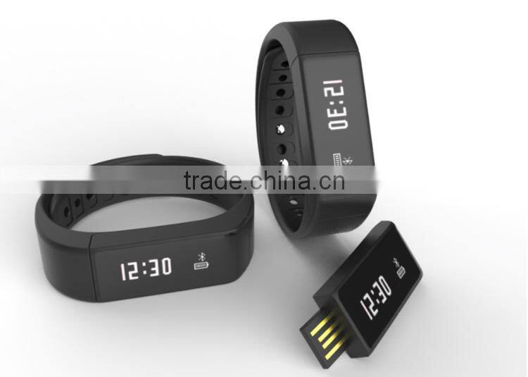 Soft IP67 rubber smart mi band