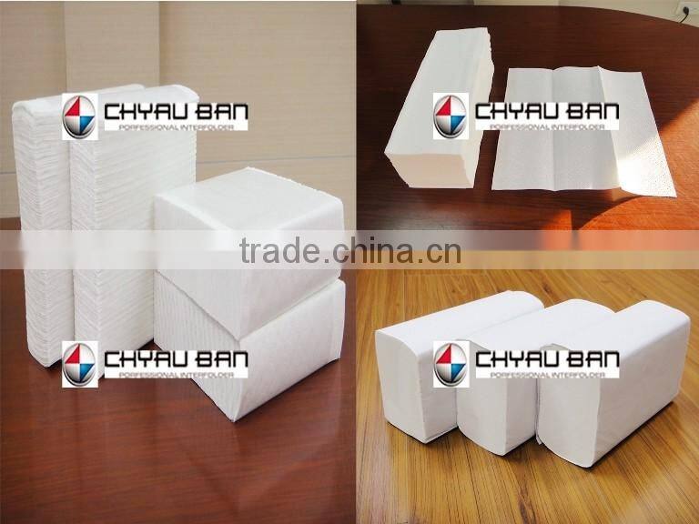 Z Fold Hand Towel Tissue Paper Converting Machine Machinery