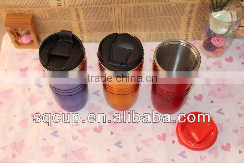 2013 new style personalized travel mugs and stainless steel travel mugs