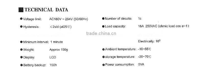 Good quality weekly digital timer programmable timer switches