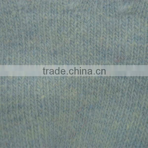 Boxi-High quality feather yarn rib rabbit fur gloves