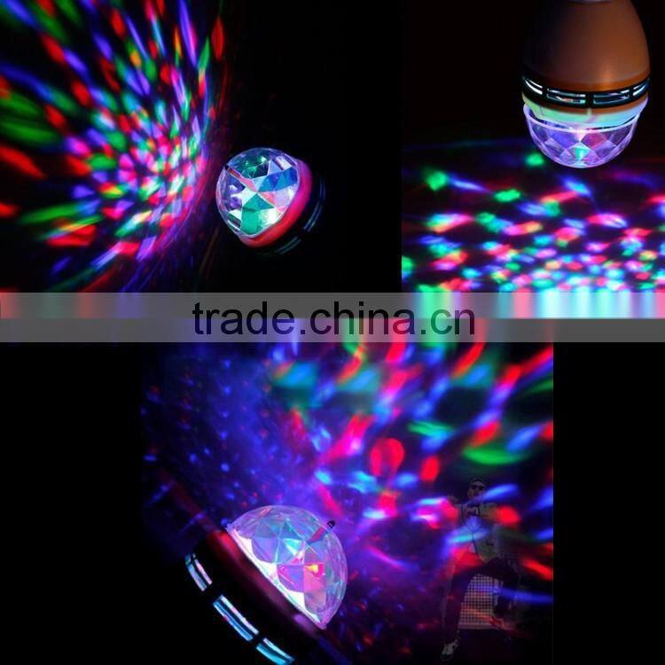 E22, E26, E27 Wedding Holiday Decoration LED Party Disco Bulb Light