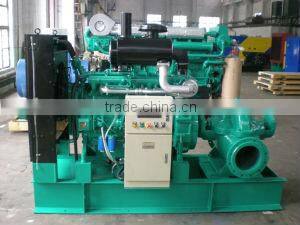 High pressure water pump powered by diesel