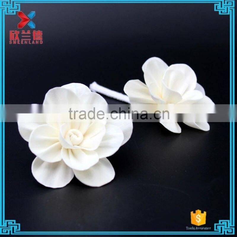 Natural room diffuser 8cm hydrangea sola flower for aroma diffuser