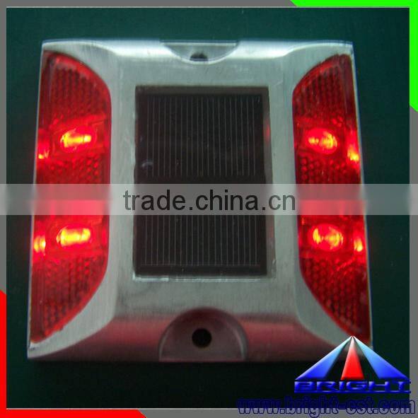 Wired powerd aluminum led road stud,color full led road stud