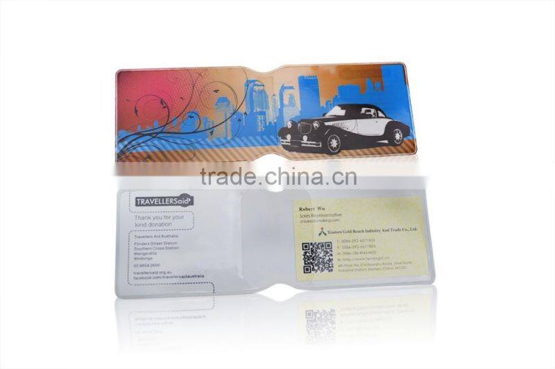 Plastic Bus Pass Holder Travel Card Wallet