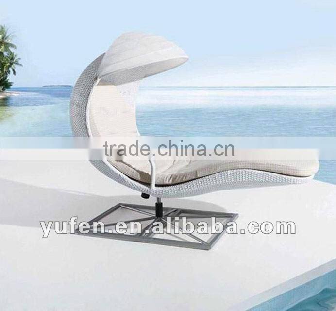 cast aluminum rattan furniture outdoor lounge sofa