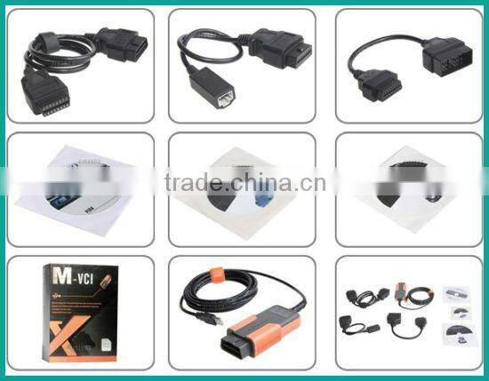 Top A+ Quality 2015 New Version M-VCI Toyota MVCI Multi-functions Diagnostic Interface MVCI 3 In 1 With Latest Software