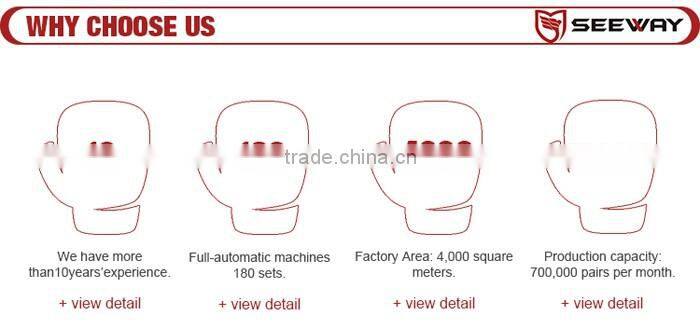 Seeway HHPE Fiber Glass Blend Cut Level 5 Arm Sleeves Protection Single-Ply Safety Work Armband with Thumb Slot