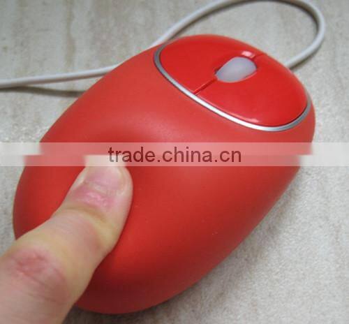 fanny computer mouse, folding mouse, silicon squeeze mouse as new year giveaway
