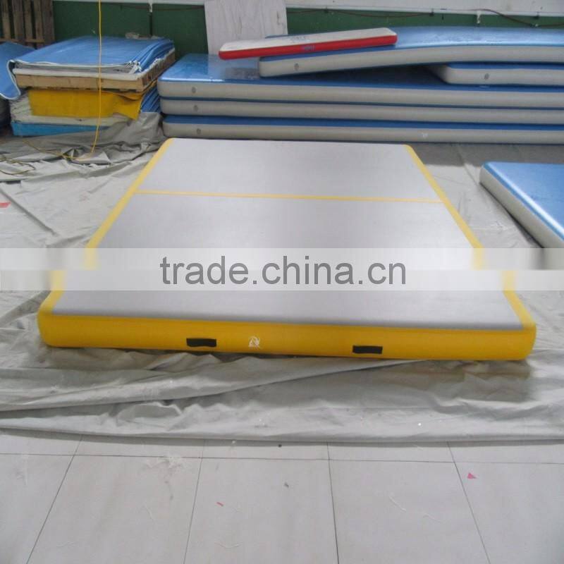 Gym inflatable air track mattress for sale outside playground