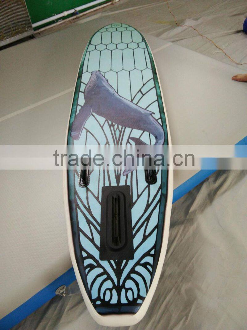 inflatable stand up 3D print paddlesurf for hot sale