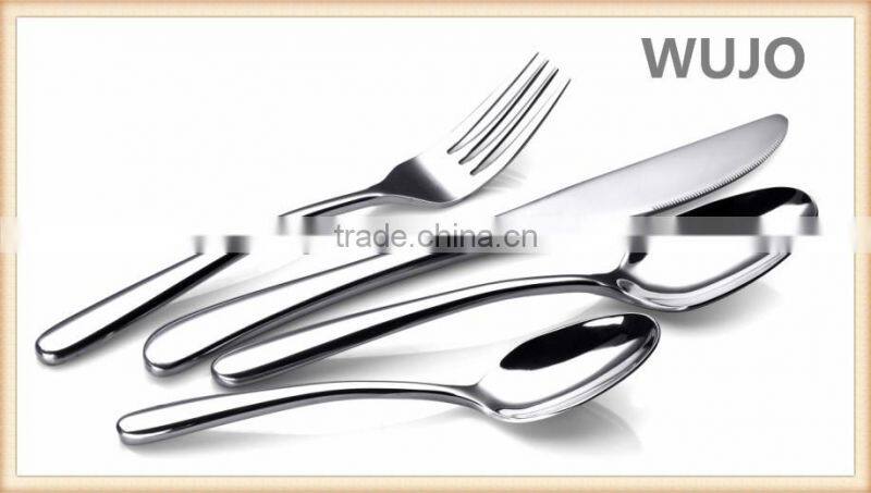 Mirror polish hotel flatware stainless steel cutlery set