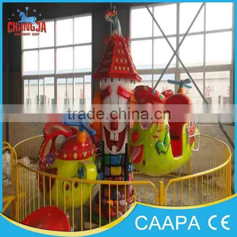 Indoor/Outdoor Playground Equipment Kids Ride Mini Plane for Sale