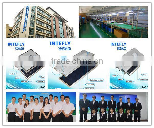 smart cellphone bluetooth control 20W all in one solar led street light for sale