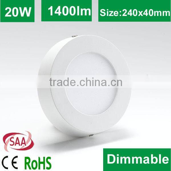 2014 Factory wholesale price high quality shenzhen led panel light 20w 1400lm