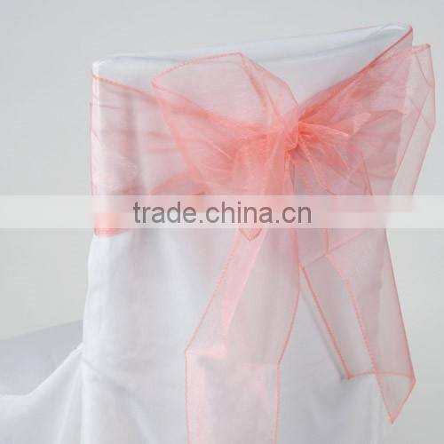 Organza Chair Sash for Party Decoration