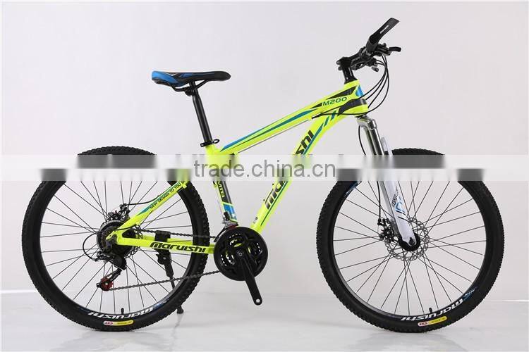 2016 hot bike Maruishi cheap aluminium alloy mountain bike MTB bike 26 size
