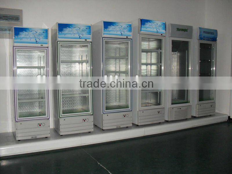 260L display refrigerator,showcase cooler,upright display cooler