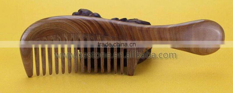 Professional Wood Nit Comb for Head
