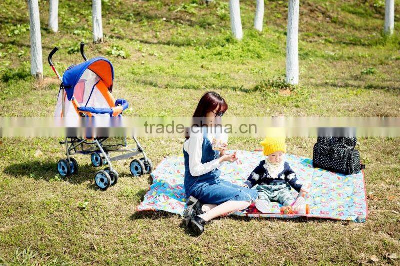 Deluxe Foldable Baby Stroller