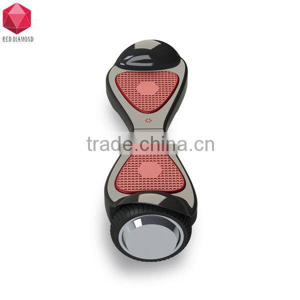 2015 ARES BF New products 2 wheel chrome gold hoverboard with bluetooth and remote 6.5 inch chrome silver two wheels hoverboard
