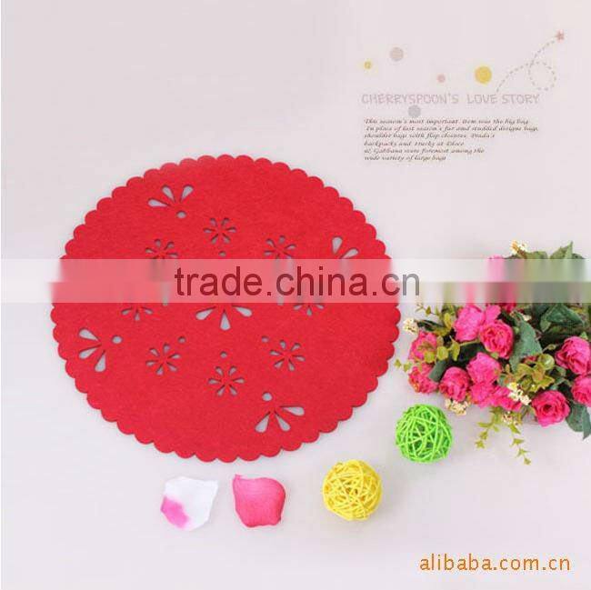 Christmas home decoration Felt coasters