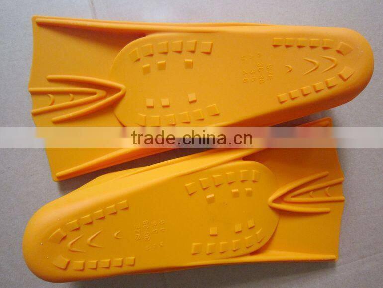 high quality full size summer silicone diving fins