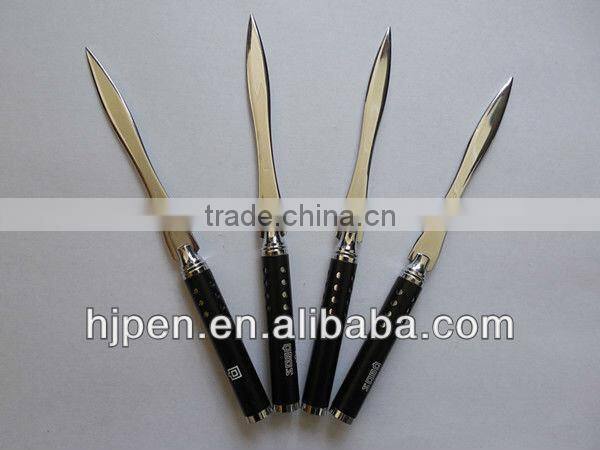 OEM Customized Logo Heavy Metal Letter Opener Knife