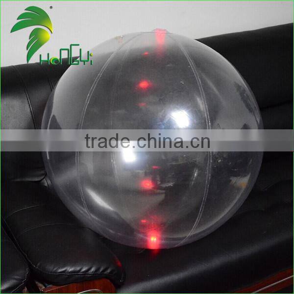 Hongyi New Magic Special 0.18mmPVC Lighting Inflatable LED balloon For Wedding Decoration