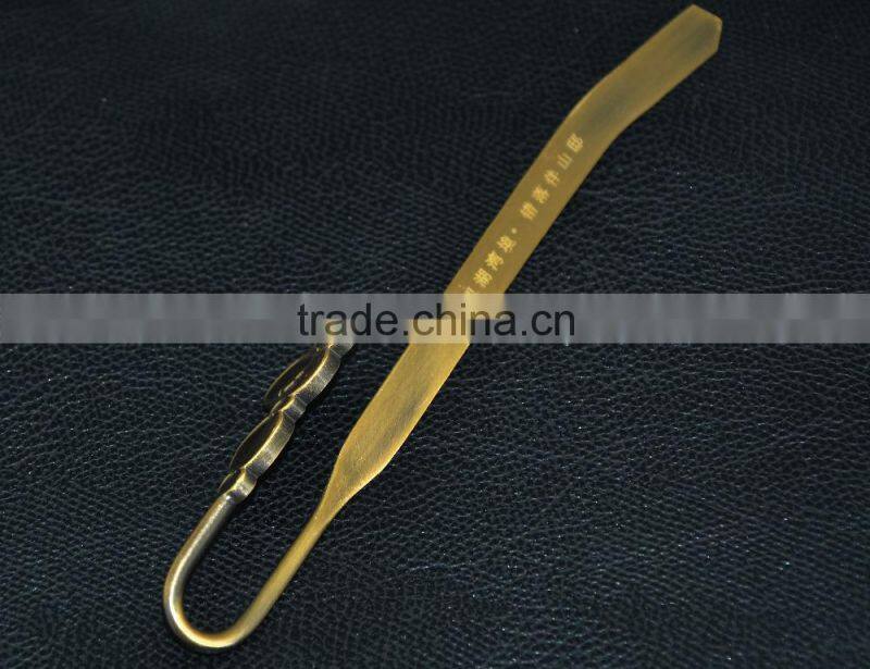 Custom fanncy Metal bookmark, personalized book mark metal bookmark blank