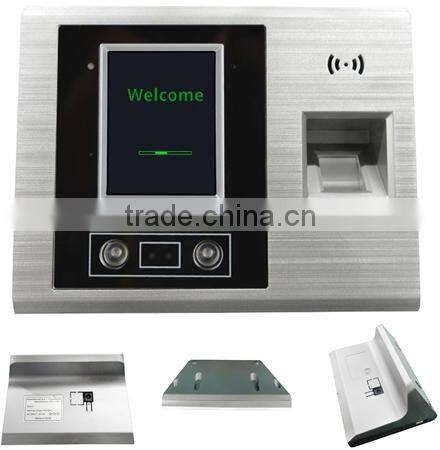 TFT Touch Screen Face and fingerprint Recognition Employee Attendance Machine
